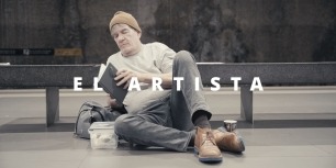 The Artist as played by actor Colin Reeves